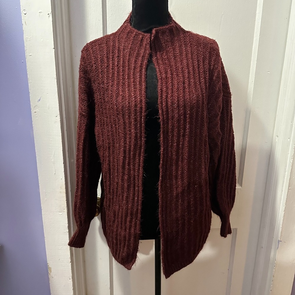 Truly Madly Deeply Red Cardigan in M